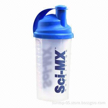 Shaker Bottle, Made of PP Material